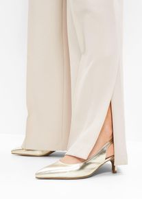 Sling Pumps - beige - Größe 36 - bonprix