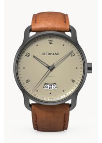 deTomaso VIAGGIO AUTOMATIC IVORY - Leather Brown Classic