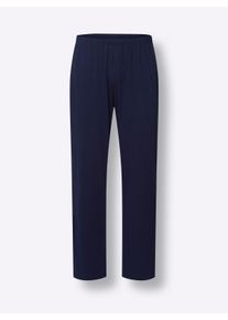 Heren Pyjama in bleu/nachtblauw ,maat 44/46, WITT, 100% Katoen