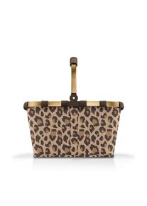Reisenthel Einkaufskorb , Braun, Schwarz , Textil , 22 l , quadratisch , 49x29x28 cm , Ordnen & Aufbewahren, Körbe, Einkaufskörbe