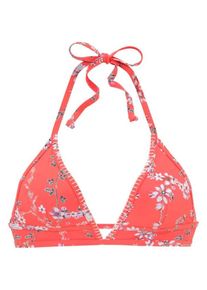Sunseeker Dames Bikinitop 'Ditsy' gemengde kleuren / oranjerood 65