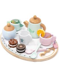 UMU Toys Afternoon Tea Set attività giocattolo in legno 3y+