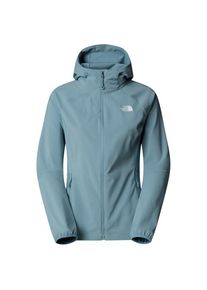 The North Face Womens Nimble Hoodie Softshelljack Dames (L |turkoois)