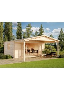 Alpholz Tuinhuis model Nyborg-44 ISO met Vouwdeur
