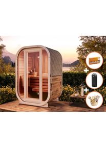 FinnTherm Complete saunaset Barrelsauna Ellipso S