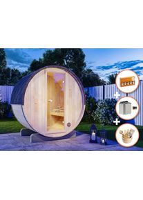FinnTherm Sauna complete set barrel sauna Mini XXS