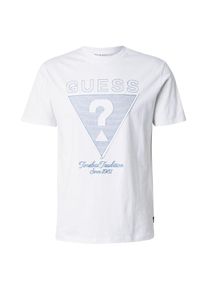 Guess Koszulka dla mężczyzn niebieski / biały Rozmiar M