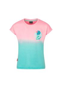 Trollkids Girls Yttersand Beach T T-shirt Kinderen (104 |turkoois/roze)