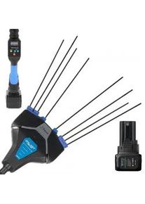 VESCO GALAXY XR14T.1 - Olivenrüttler mit Lithium-Batterie - Teleskopstange 210-320 cm - 14,4 V 6 Ah