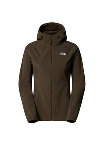 The North Face Women's Nimble Hoodie Softshell jacket Women (S, brown)