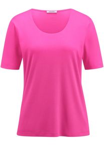 efixelle - Shirt met ronde hals, pink, Maat 36, katoen