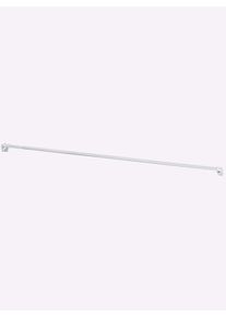 HEINE HOME unisex Raamstang in wit ,maat 60-105 cm, Witt, 90% Metaal, 10% Kunststof