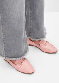 Loafers med spänne - rosa - storlek 41 - bonprix