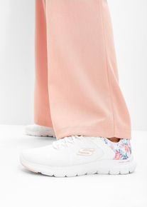 Sneakers från Skechers med memoryskum - vit - storlek 39 - bonprix