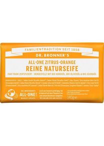 Dr. Bronner's Dr. Bronner's Blokzeep All-One citrus-sinaasappel zuiver natuurlijke zeep Cosmetica Dames 140 g