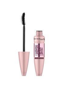 Maybelline New York Augen Make-up Mascara Lash Sensational Voller-Wimpern-Fächer Mascara Nr. 01 Very Black Waterproof 9,5 ml