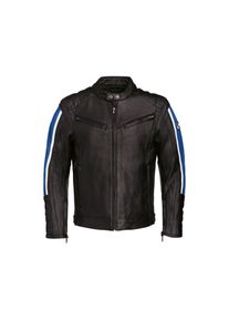 BMW Schwabing Motorradjacke Herren (schwarz / blau)