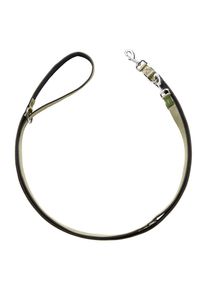 Hunter neopreen riem olijf/zwart 200 cm lang, 10 mm breed hond