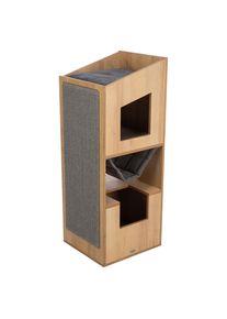 Trixie Tiragraffi a torre per gatti Tower CityStyle marrone 105cm