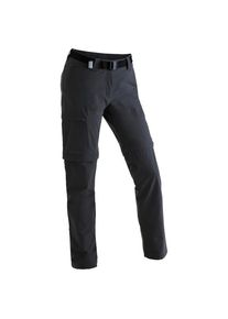 Maier Sports Women's Inara Slim Zip Walking trousers Women (42 - Regular, black)