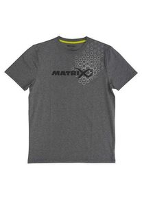 Matrix Hex Print T-Shirt Grey - XXXL