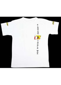 Fishing Tackle Max T-Shirt weiß Promo Gr.XS