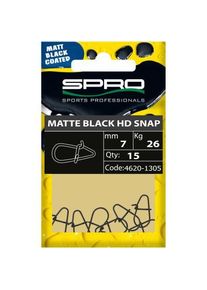 Spro Mattschwarz Hd Snap #9.5Mm