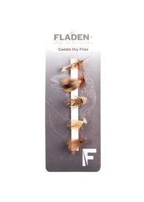 FLADEN Maxximus Fliegen Set 5 teilig Caddis dry