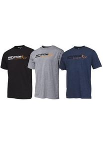 Savage Gear Signature Logo T-Shirt S Blue Melange