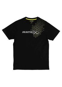 Matrix Hex Print T-Shirt Black - XXXL