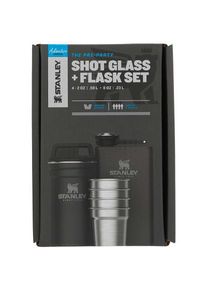 Stanley Adventure Shot & Flask Gift Set 236 Ml Mattschwarz