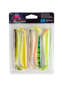 FOX RAGE Zander Pro Shad 7.5cm x5 Mixed UV colour Pack