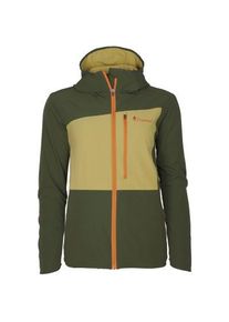 Pinewood Abisko Light Stretch Women Jacket Golden Hay/Mossgreen L