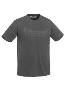 Pinewood Outdoor Life T-Shirt D.Anthracite 5XL