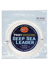 WFT KG Mono Deep Sea Leader clear 21KG 50m 0,50mm