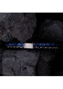 Holzkern Bracelets Men Zilver en Marmer