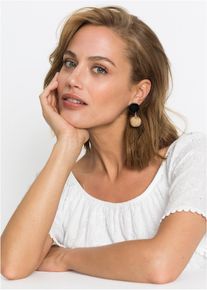 Boucles d’oreille - noir - taille Onesize - bonprix