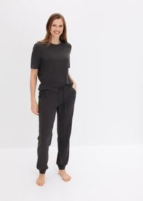 Pyjama en viscose - gris - taille 38/40 (S) - Viscose - bonprix