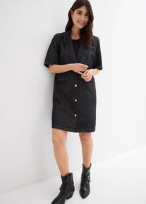 Manteau en jean - noir - taille 38 avec coton - bonprix