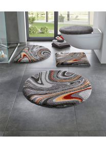 Grund unisex Badmat in grijs ,maat 8 - Dekselovertrek, Witt, 100% Polyacryl