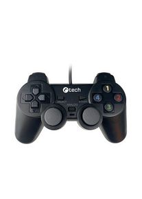 Gamepad C-TECH Callon pre PC/PS3, 2x analóg, X-input, vibračný, 1,8 m kábel, USB