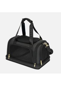 Bolsa de transporte para perros Cloud Nest para el avión (negra)