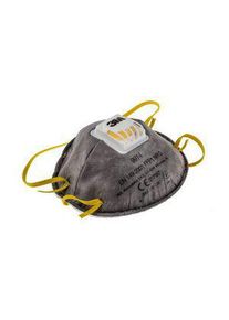 3M 9900 Speciality Series Respirator Mask for Nuisance Odour Protection, FFP1, Valved, Moulded, 10 per Package - 3M AURA 9914