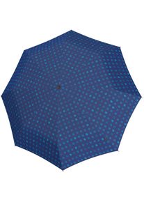 Knirps Heren Paraplu kobaltblauw / wit One Size