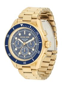 Michael Kors Heren Analoog horloge 'MARITIME' navy / goud One Size