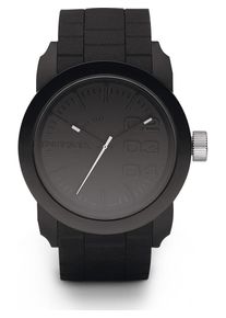 Diesel Montre à affichage analogique Homme noir taille One Size