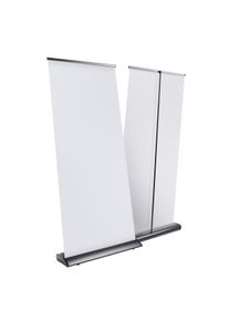 1 Roll Up Exclusive, without print, 200 x 100 cm | black, aluminium