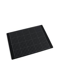 1 Cutting mat, A4, 30 x 22 cm, self-healing, with grid, grey|black