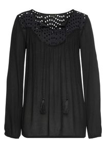 Lascana Dames Blouse zwart S