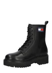 Tommy Jeans Schnürstiefelette 'Urban' Damen blau / rot / schwarz / weiß Größe 36
